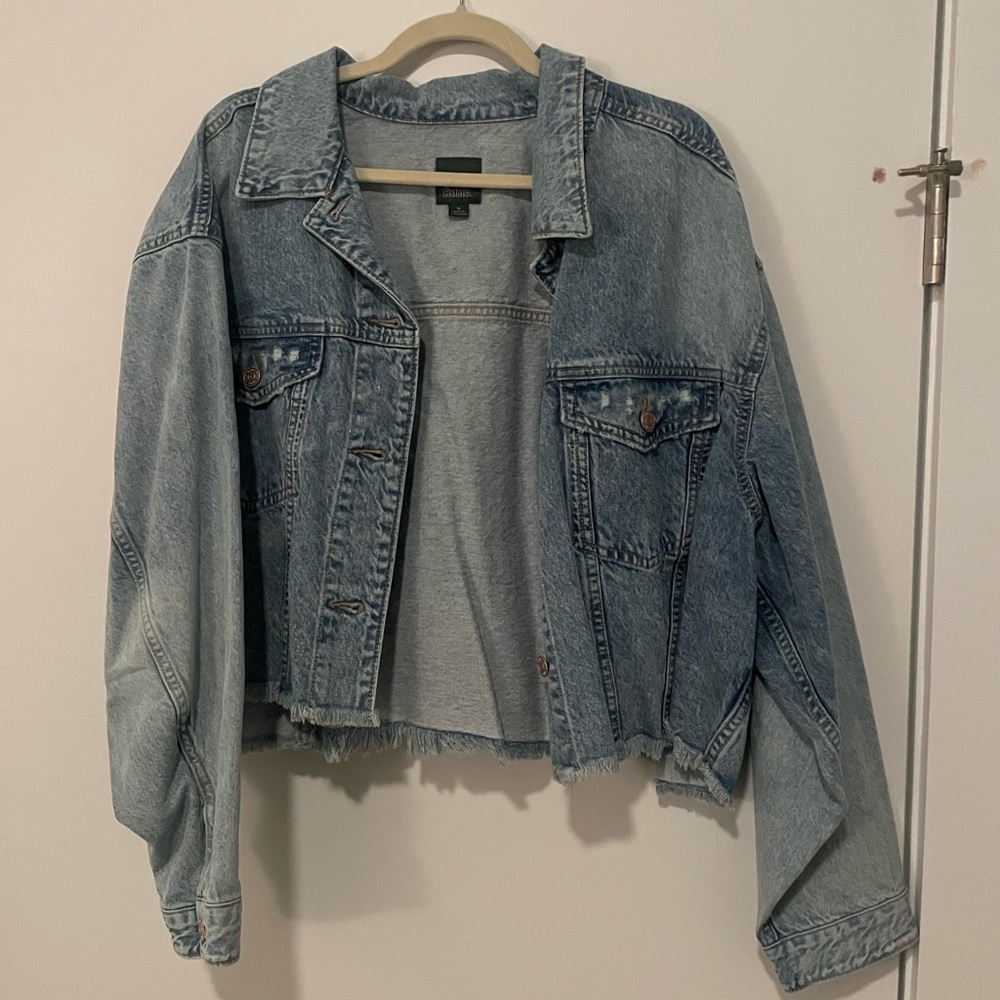 Cropped Jean Jacket